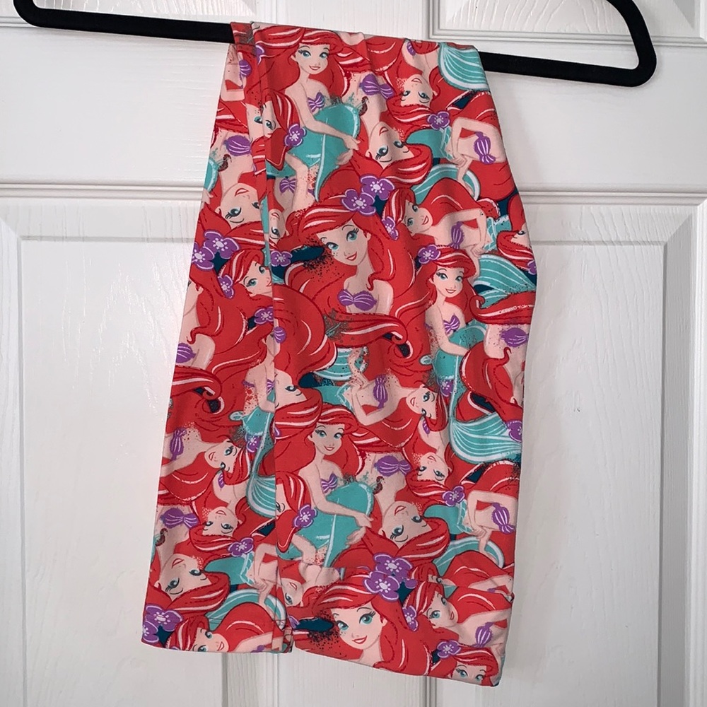LuLaRoe Disney Little Mermaid Ariel OS Leggings